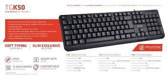Teclado TARGA Usb TG-K50