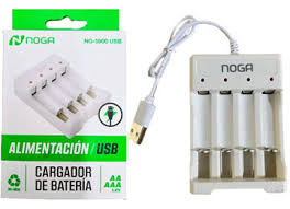 CARGADOR DE PILAS NOGA