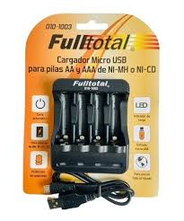 CARGADOR DE PILAS FULLTOTAL