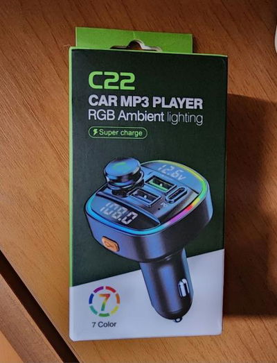 Transmisor Fm con Bluetooth C22
