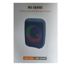 PARLANTE BLUETOOTH 3″ PULGADAS 