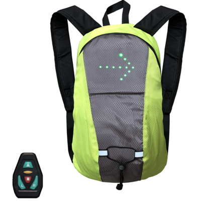 MOCHILA CON SEÑALERO LED 