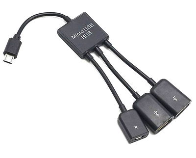 CABLE ADAPTADOR OTG V8 3 EN 1