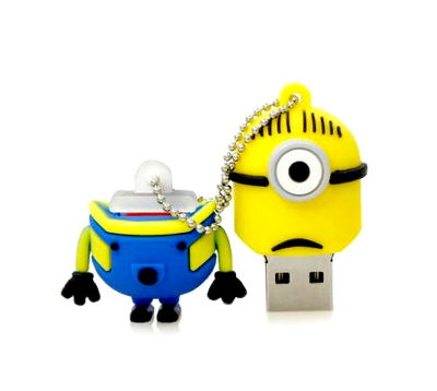 PENDRIVE PERSONAJES MINIONS & STICH - 16 GB
