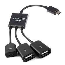 CABLE ADAPTADOR OTG V8 3 EN 1