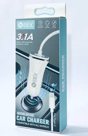 CARGADOR PARA AUTO IBEK