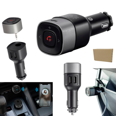 Cargador De Auto Doble Puerto USB 2.4A 