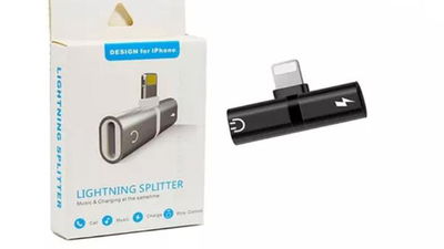 ADAPTADOR AUXILIAR IPHONE