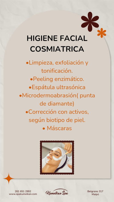 HIGIENE FACIAL COSMIATRICA