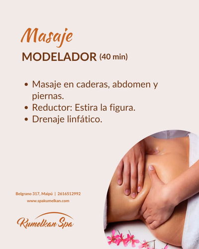 Masaje "MODELADOR-REDUCTOR