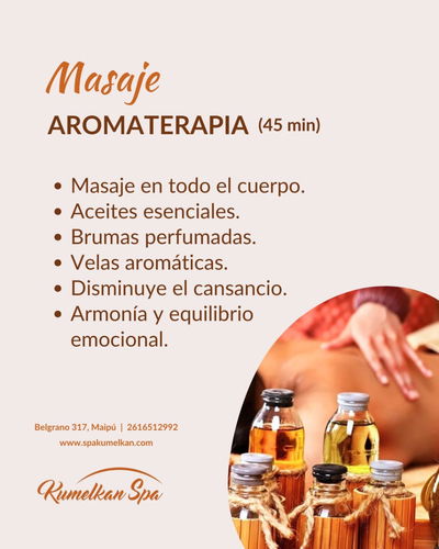Masaje "AROMATERAPIA"