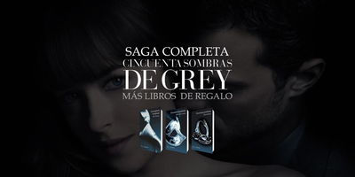 SAGA 50 SOMBRAS + LIBROS DE REGALO🔥