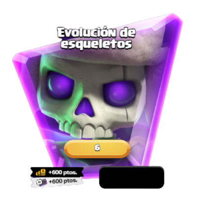 Evolucion de esqueletos Clash Royale  