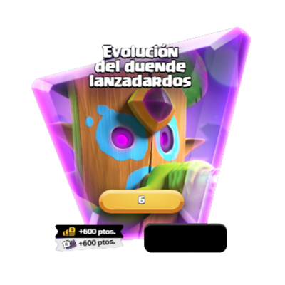 Evolucion del duendes lanzadardos Clash Royale  