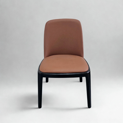 Silla De Comedor Brown leather