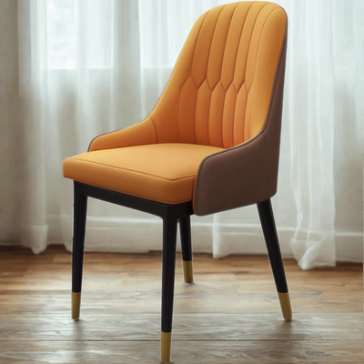 Silla De Comedor Light Luxury Orange