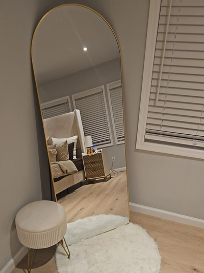 Espejo 160 x 50 cm medio punto