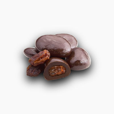 Pasas con chocolate