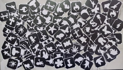 20 stencil adhesivos