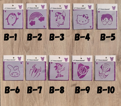 stencils reutilizables