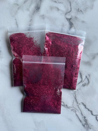 glitter fino fucsia dk