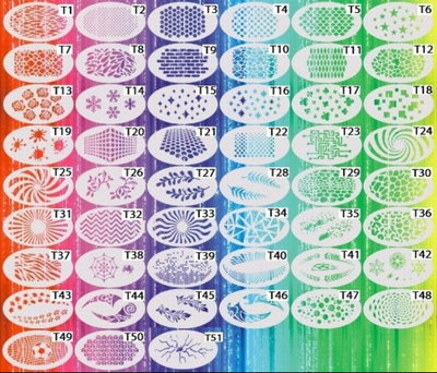 stencils reutilizables