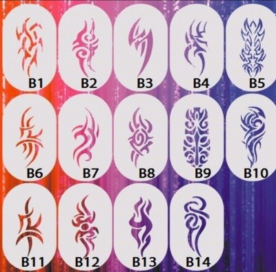 stencils reutilizables