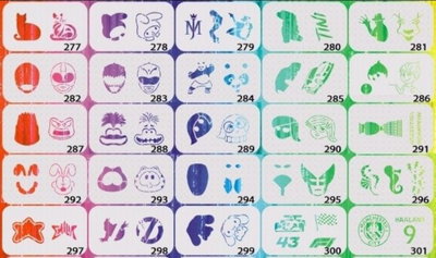 stencils reutilizables