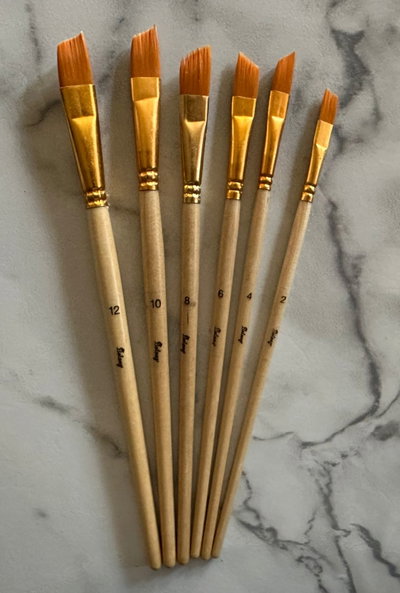 set de pincel angular