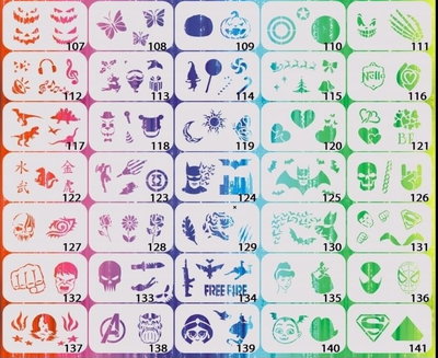 stencils reutilizables