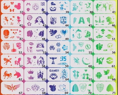 stencils reutilizables