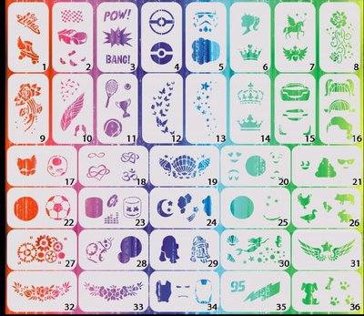 stencils reutilizables