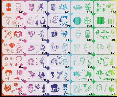 stencils reutilizables
