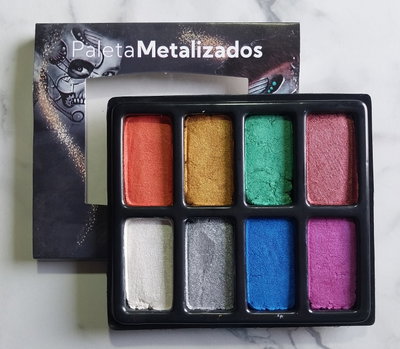 paleta metalizados
