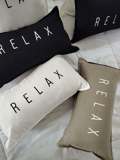 Almohadones relax 30x50
