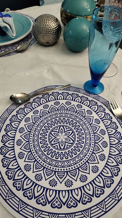 Plato de sitio mandala