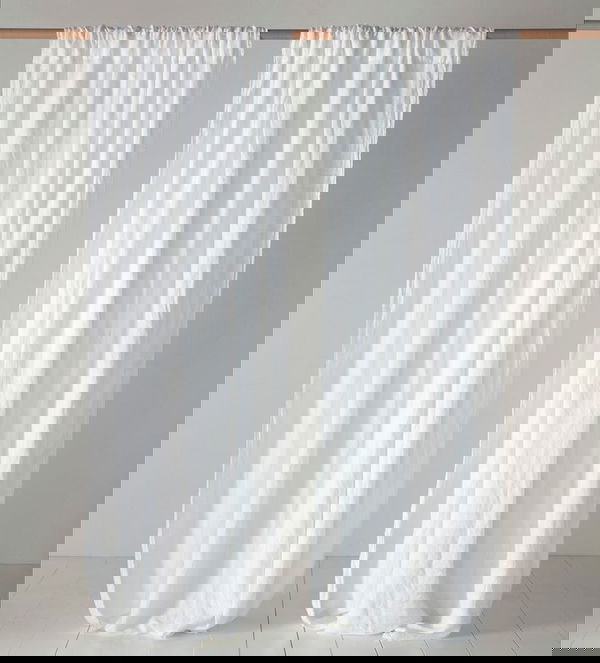 Cortinas de dos paños 150x220 tussor común