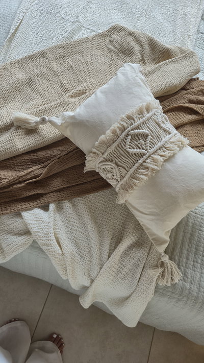 Mantas de waffle de 220x140