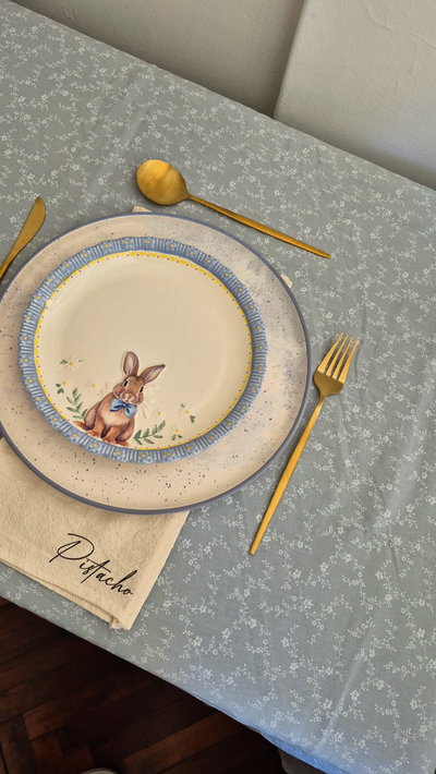 Mantel Pastel CELESTE🩵