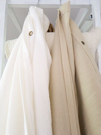 Cortinas de baño con volados