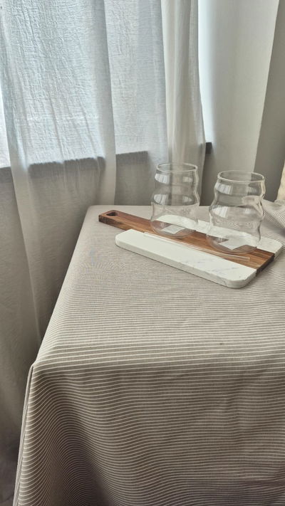Mantel rayado 200x150