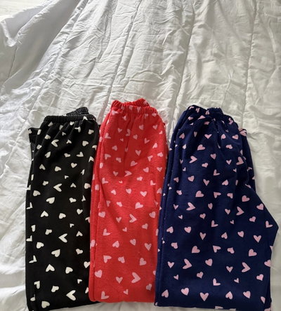 Pantalón Plush Corazones
