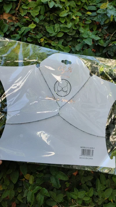 Cadena estilo corpiño 