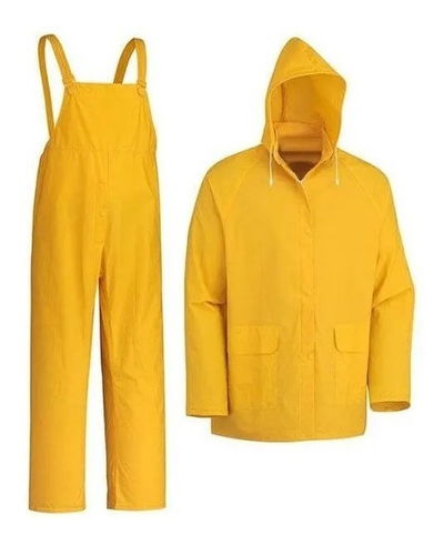 TRAJE DE LLUVIA JARDINERO- DP- Amarillo