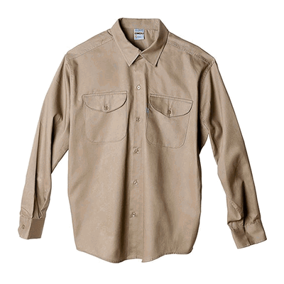 CAMISA DE TRABAJO-OMBÚ-BEIGE