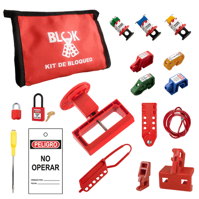 KIT DE BLOQUEO ELEC-1 BLOOK CON BOLSO