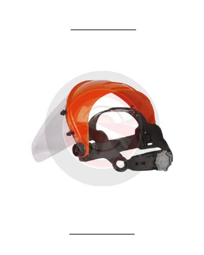 SOPORTE PARA PROTECTOR FACIAL CON ARNÉS CREMALLERA