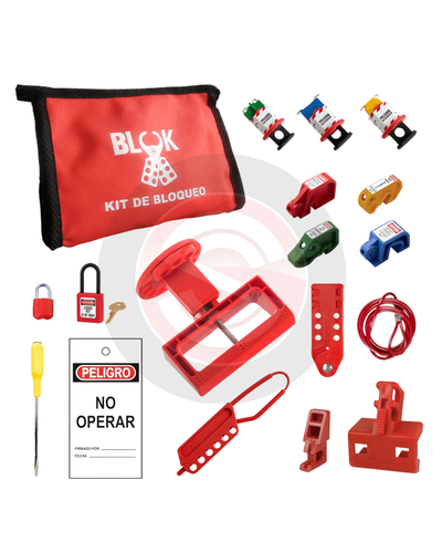 KIT DE BLOQUEO ELEC-1 BLOOK CON BOLSO