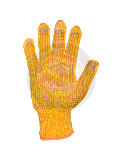 GUANTE MOTEADO FILETERO AMARILLO