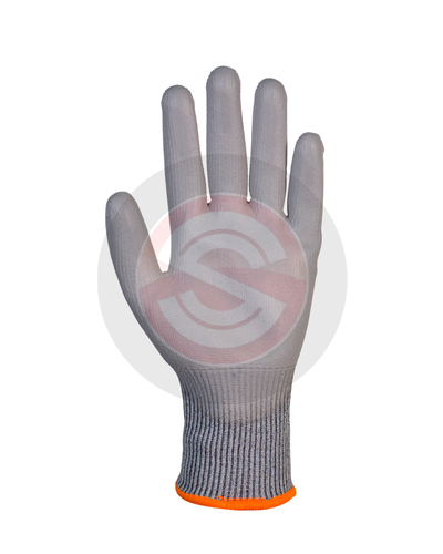 GUANTE S/COSTURA ANTICORTE, RECUBUIERTO EN PU GRIS- DE PASCALE